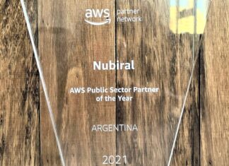 Nubiral fue reconocida como “AWS Public Sector Partner Of The Year”