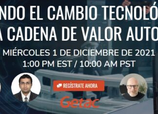 Hoy webinar en VIVO de Getac: Integrando la innovación tecnológica en la cadena de valor de la industria automotriz