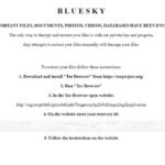 BlueSky Ransomware note