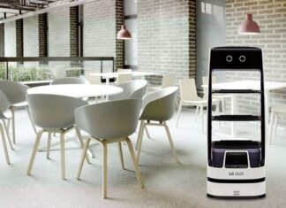 El nuevo ServeBot LG CLOi ofrece un rendimiento suave para un servicio confiable LG ServeBot CLOi