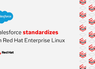 Salesforce estandariza la infraestructura de nube híbrida en Red Hat Enterprise Linux