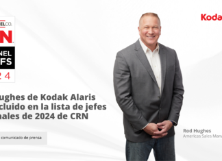 Reconocen a Rod Hughes, Director General de Ventas para América de Kodak Alaris