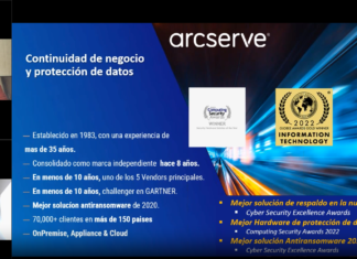 Arcserve garantiza la continuidad del negocio en las empresas frente a incidentes