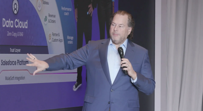 Marc Benioff, Chair and CEO, Salesforce.