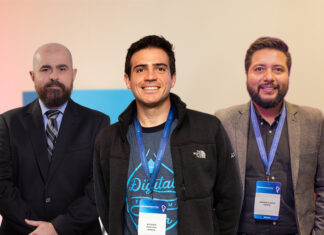 Acquia impulsa la personalización en las compañías de la región Rodrigo Viani; Andrés Aldana; y Antonio Piccinini, de Acquia.