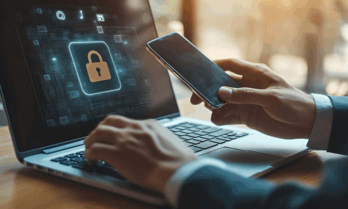 person-using-phone-with-lock-screen