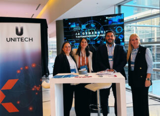 IA Multiagente para la Justicia: Unitech presentó IURIX Mind Flow UNITECH_ ExpoJud - Dina Gitler, Judith Larrandart, Lautaro Carmona y Viviana Gorini
