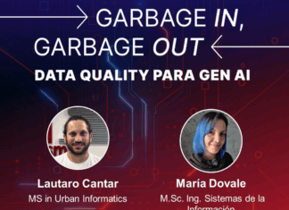 SMS Sudamérica invita a su webinar gratuito “Garbage in, Garbage out”, Data Quality para Gen IA Webinar Garbage in & out