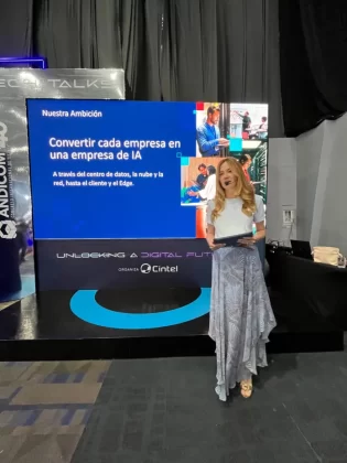 Gisselle Ruiz Lanza, de Intel.