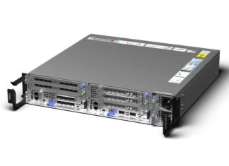 El nuevo servidor Dell PowerEdge ofrece alto rendimiento y reduce costos para implementaciones de telecomunicaciones y de borde Dell XR8720t Right-Top