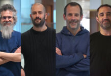 La startup nReal Sounds presentó la Mixtar Mariano González Lebrero, Lucas Rubinstein,Esteban Mocskos y Adrián Niron de nReal Sounds
