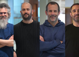 La startup nReal Sounds presentó la Mixtar Mariano González Lebrero, Lucas Rubinstein,Esteban Mocskos y Adrián Niron de nReal Sounds