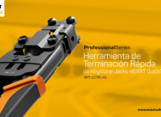 Nexxt Infraestructura presentó su herramienta QuickTerm para terminación rápida de conectores keystone NXTC_herramienta de terminación rápida Nexxt QuickTerm_0