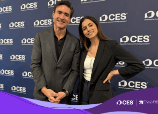 CES 2026: Inteligencia Artificial, Salud Digital y Robótica como los principales ejes de innovación John-Kelley, Vicepresidente de CES y Director de la Exposición, y Grace Venes-Escaffi, Specialist, CES & Industry Communications