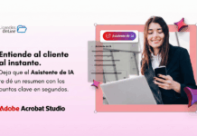 Adobe Studio: cómo aprovechar sus capacidades de IA para potenciar el negocio del canal Licencias Online presentó Adobe Acrobat Studio como una herramienta de IA clave para potenciar el negocio del canal.
