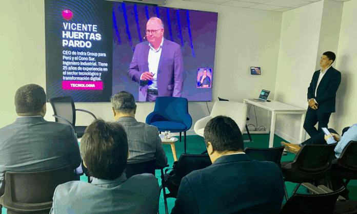 Vicente Huertas Pardo, CEO de IndraGroup para Perú y Cono Sur.