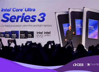 CES 2026: Intel presentó sus nuevos procesadores Core Ultra Series 3, diseñados para las exigencias de la IA INTEL CES 2026.