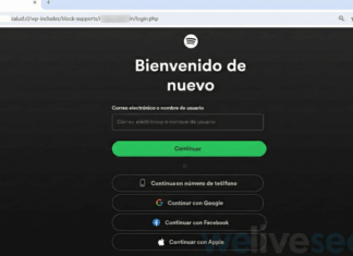 Páginas falsas de Spotify se ocultan en dominios legítimos de empresas latinoamericanas para robar información Spotify - ESET