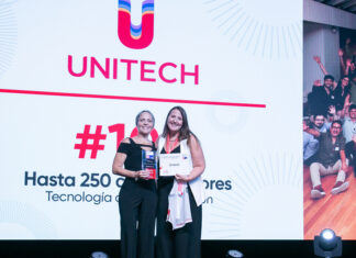 Unitech ingresa al ranking de las 10 mejores empresas para trabajar en su categoría y refuerza su apuesta por el talento Susana Talner, Chief People & Quality Officer y Melanie Teitelbaum, HR & Talent Manager de Unitech