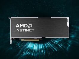 AMD lanza la GPU Instinct MI350P PCIe para IA empresarial en racks estándar AMD Instinct MI350P PCIe.
