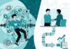Más allá del Like: alinear el alcance de marketing con resultados de caja Ilustración sobre la diferencia entre métricas de vanidad en marketing digital y el flujo de ventas real en el sector IT B2B