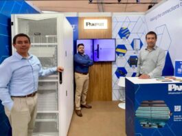Panduit impulsa la evolución de Data Centers ante los retos de la IA en el Perú Hub Digital Pablo Huapaya,Territory Account Manager; Fernando Díaz, Technical System Engineer; e Iván La Madrid, Territory Account Manager de Panduit Perú.
