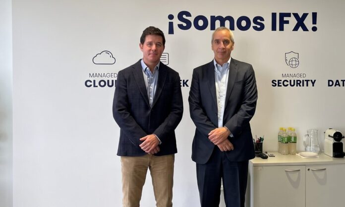 Rafael Medina Walker. Director de Ventas, y Martín Chapoval, Country Manager, para Argentina de IFX.