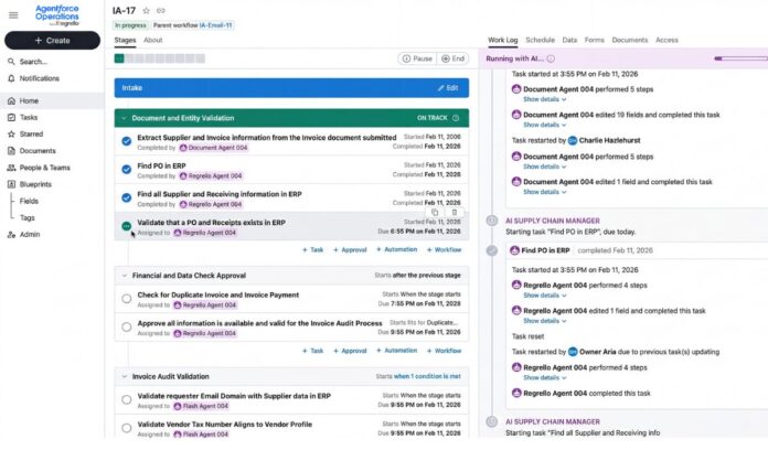 Salesforce presentó Agentforce Operations.
