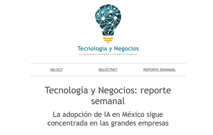 Captura de pantalla que muestra la cabecera del portal web y boletín 