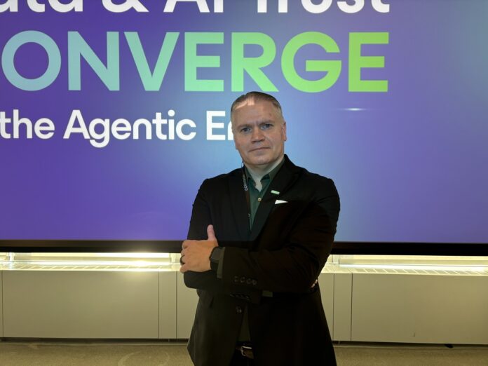 Raymond Umerley, Field CISO at Coveware by Veeam, en VeeamON 2026.