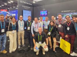 LG integra Inteligencia Artificial para optimizar la gestión de contenidos en LED LG en InfoComm 2026.