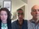 Inteligente por naturaleza: Sophos presenta su nueva suite de ciberseguridad con IA nativa Alex Rose (Expèrta), Raja Patel (Presidente) y Joe Levy (CEO de Sophos) en la videoconferencia de lanzamiento de Sophos Fusion.