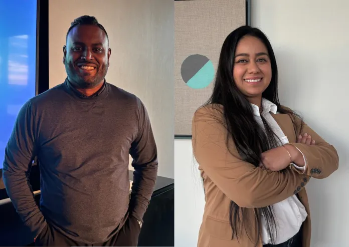 Shiva Pillay, General Manager & Senior Vice President - Americas y Emilee Tellez, Field CTO, de Veeam Shiva Pillay, General Manager & Senior Vice President - Americas y Emilee Tellez, Field CTO, de Veeam