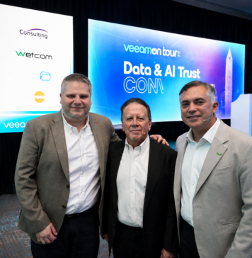 VeeamON Tour 2026: Se abre paso una nueva categoría de resiliencia que involucra a la IA Dmitri Zaroubine, Mauricio González y Andres de Beitia, entre los ejecutivos que protagonizaron el VeeamON Tour 2026 en Buenos Aires