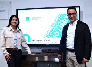 PBS Group fortalece su estrategia regional y desarrollo de soluciones tecnológicas en el mercado peruano Nella Aguilar, Country Manager de PBS Group Perú y Leonardo Velásquez, Regional Infrastructure & Networking Director de PBS Group.