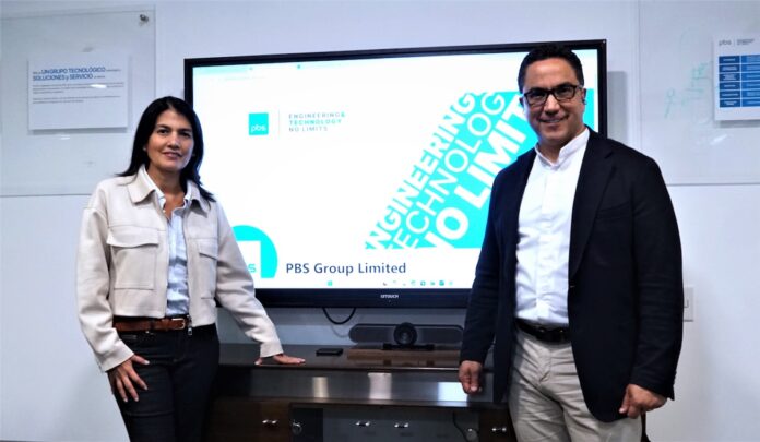 Nella Aguilar, Country Manager de PBS Group Perú y Leonardo Velásquez, Regional Infrastructure & Networking Director de PBS Group.