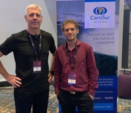 Néstor Masnatta, de CertiSur: “Hay dos relojes a tener en cuenta en la gestión de certificados” Néstor Masnatta y Francisco García Apa, de CertiSur