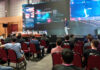 Ekoparty mostró sus músculos empresariales en la edición 2026 Escenario principal de la Ekoparty